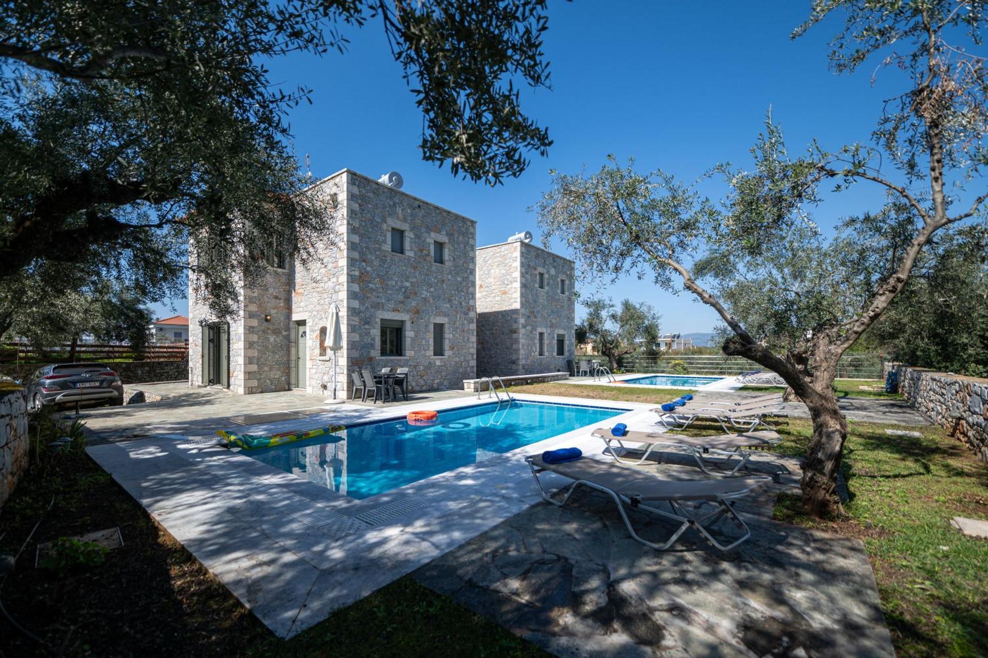 Torri Di Pietra Villa Stoúpa Eksteriør billede