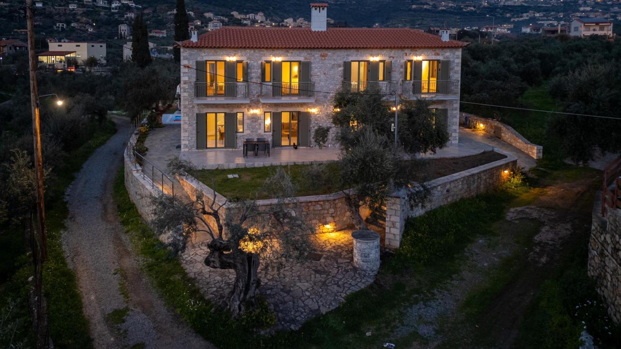 Torri Di Pietra Villa Stoúpa Eksteriør billede